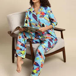 MABISH by Sonal Jain Women Printed Night suit-image-49