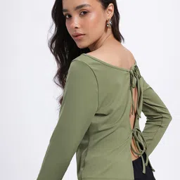 glitchez Back Flex Styled Back Fitted Top-picture-52