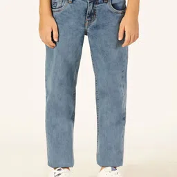 French Connection Boys Cotton Smart Tapered Fit Mid-Rise Stretchable Jeans-image-70
