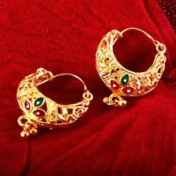 DIVASTRI Circular Hoop Earrings-image-82