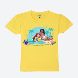 YK Disney Print Puff Sleeve Cotton Top-picture-32