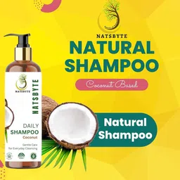 NATSBYTE Set Of 2Natural Coconut Shampoo - 200 ml Each image 4