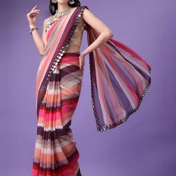 CaniBani Multi Pure Georgette Sarees-image-67