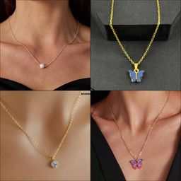 Boghra Sales Set Of 4 Gold-Plated Brass Pearls Chain-image-29