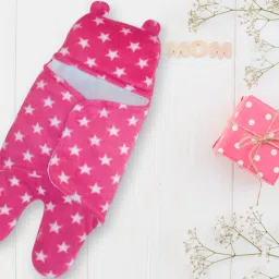 Polka Single Swaddling Baby Blanket for Heavy Winter-13