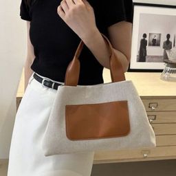 StyleCast Textured Structured Handheld Bag with Tasselled-13