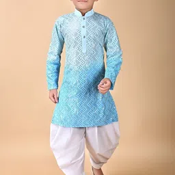 TAKE STYLE Embroidered Pure Cotton Kurta Set-picture-12