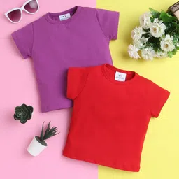 Knitting Doodles Girls 2 Pure Cotton T-shirt-49