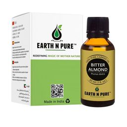 EARTH N PURE 100% Bitter Almond Carrier Oil Natural & Therapeutic Grade - 30 ml-image-36