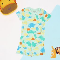Pantaloons Baby Boys Printed Pure Cotton T-Shirt With Shorts-14