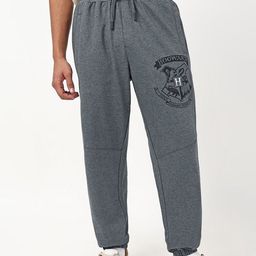 Bewakoof Harry Potter Merchandise Men Hogwarts Printed Oversized Joggers-image-102