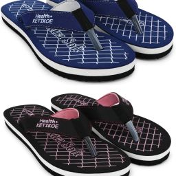 Ortho-Care Comfort Slippers For Women's and Girl's Flip Flops (Pack of 2) Women Slippers-image-75