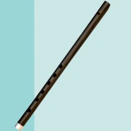 Flute Black PVC Ebonite State Flute 14 inch Size For Beginners PVC Flute-47