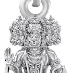 Sterling Silver (92.5% purity) Panchmukhi Hanuman Pendant for Men Pure Silver Locket for Good Health & Wealth,Gift for Friends Sterling Silver Pendant-picture-13