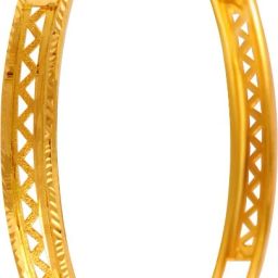 PC Chandra Jewellers P.C. Chandra Jewellers 22K Yellow Gold Loha Bangle Yellow Gold 22kt Bangle-image-8