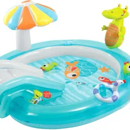 Inflatable Gator Play Center Inflatable Swimming Pool-28
