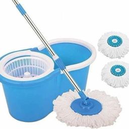 360° Spin Floor Cleaning Easy Advance Tech Bucket PVC Mop Mop Set-image-60