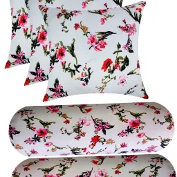 Microfibre Floral Bolster Pack of 5-image-94