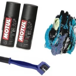 1 150 ML Chain Lube, 1 150 ML Chain Clean,1 Brush And 1 Waste. Combo-22