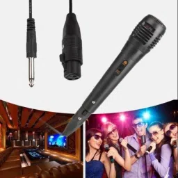 adiohub Wired Dynamic Cardioid Microphone, Microphone for Singing, Wired Handheld Microphone image 5