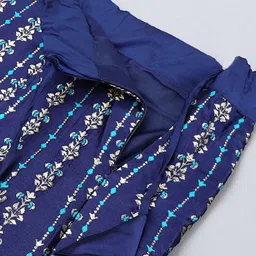 DIVASTRI Printed Semi-Stitched Lehenga & Unstitched Blouse With Dupatta image 5