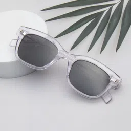 Ted Smith Unisex Black Wayfarer Premium Acetate Sunglasses With Polarised Lens-image-16