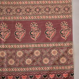 Saree mall Ajrak Block Ready to Wear Block Print Sarees image 3