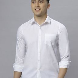 Hence Men Slim Fit Opaque Casual Shirt-image-7