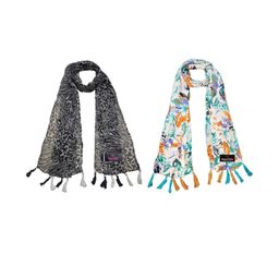StoleVilla Floral Chiffon Stoles-image-78