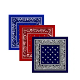 S4S Unisex Set of 3 Printed Pure Cotton Bandanas-picture-13