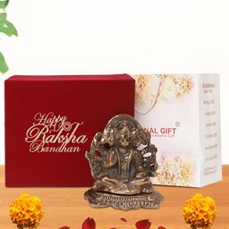 INTERNATIONAL GIFT Brown Panchmukhi Religious Idol Showpiece-picture-34