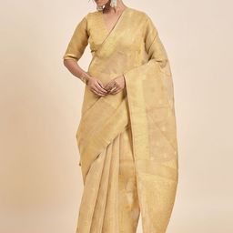 Dori Woven Design Zari Tissue Banarasi Saree-image-93