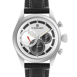D'SIGNER Men Leather Straps Analogue Multi Function Watch 680SL.2G-picture-8