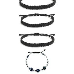 Dynamic Retail Global Set of 4 Men Cuff Bracelet-image-21