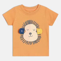MINI KLUB Boys Graphic Printed Round Neck Cotton T-shirt-image-61