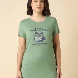 Van Heusen Graphic Printed Round Neck Relaxed Fit T-shirt-picture-10