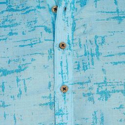DIVISIVE Men Printed Regular Kurta with Pyjamas image 5