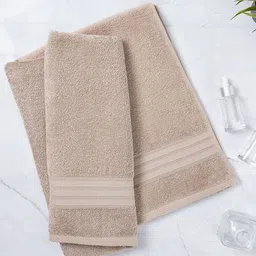 Layers Beige 1 Cotton 450 GSM Bath Towel-image-50