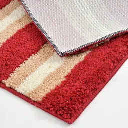 GBL COLLECTION Red Super Water Absorbent Bath Rugs image 5