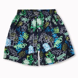 Gini and Jony Boys Printed Regular Fit Mid-Rise Cotton Shorts-33