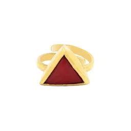 GenZcomplex Gold-Plated Brass Finger Ring-83