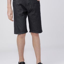 HIGHLANDER Men Slim Fit High-Rise Denim Shorts-image-78