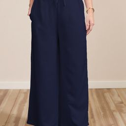 Jinfo Women Wide Leg Knitted Ethnic Palazzos-image-37