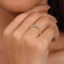 Mia by Tanishq 14KTFinger Ring Diamond-image-59
