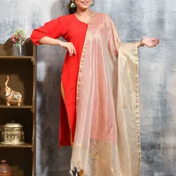 swatika Tasselled Dupatta-51