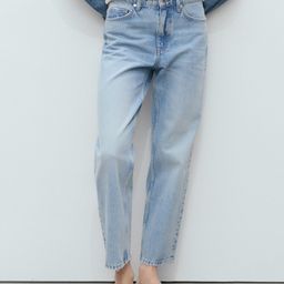 MANGO Women Blanca Straight Fit Mid-Rise Pure Cotton Jeans-image-27