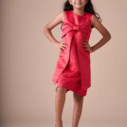 KidsDew Satin A-Line Dress-picture-42