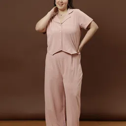 Athena Ample Top With Trouser Co-Ords-image-0