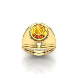 GenZcomplex Gold-Plated Brass Finger Ring-image-49