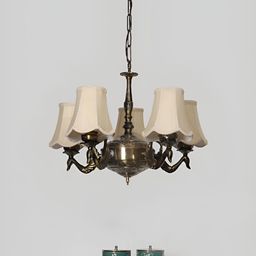 Devansh Off White Traditional Ceiling Lamp-56